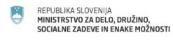 Ministrstvo za delo druzino socialne zadeve in enake moznosti